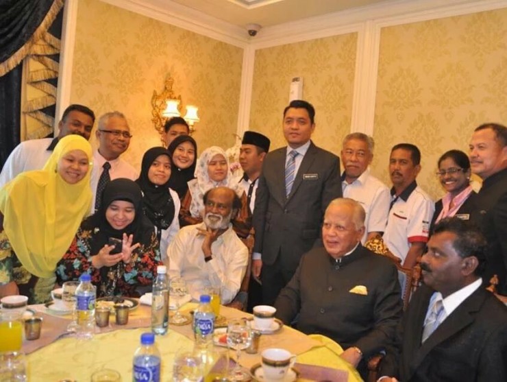 Malacca Governor hosts lunch for Rajinikanth