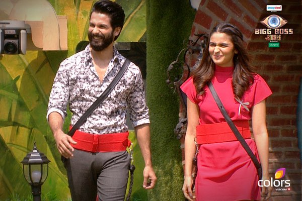 Shahid Kapoor Alia Bhatt Bigg Boss