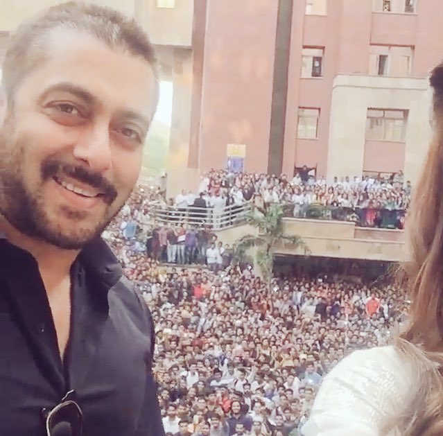 Salman Khan at Amity University Noida Delhi