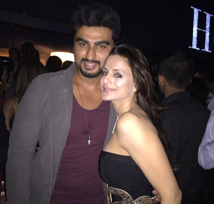 Arjun Kapoor with Ameesha Patel