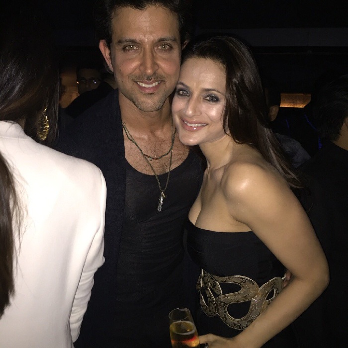 Hrithik Roshan with Ameesha Patel