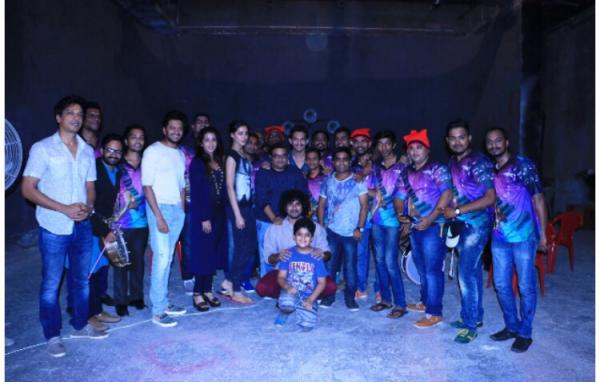 Riteish and Nargis with Banjo team