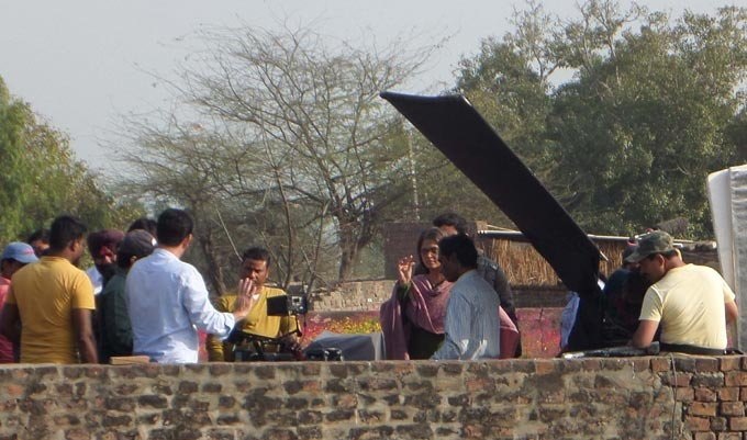 Aishwarya Rai Bachchan Sarbjit on location