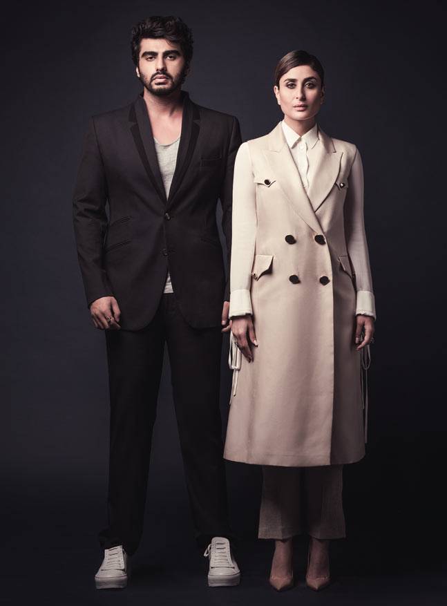 Arjun and Kareena Kapoor Harper's Bazaar Magazine Scan