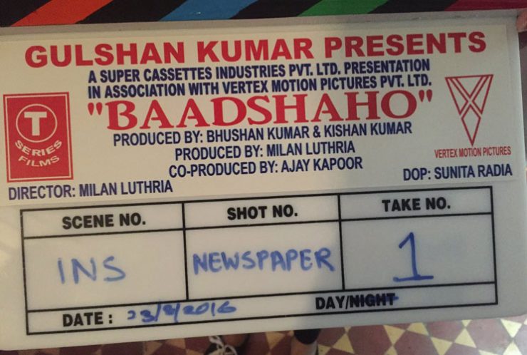 Shooting for 'Baadshaho' begins